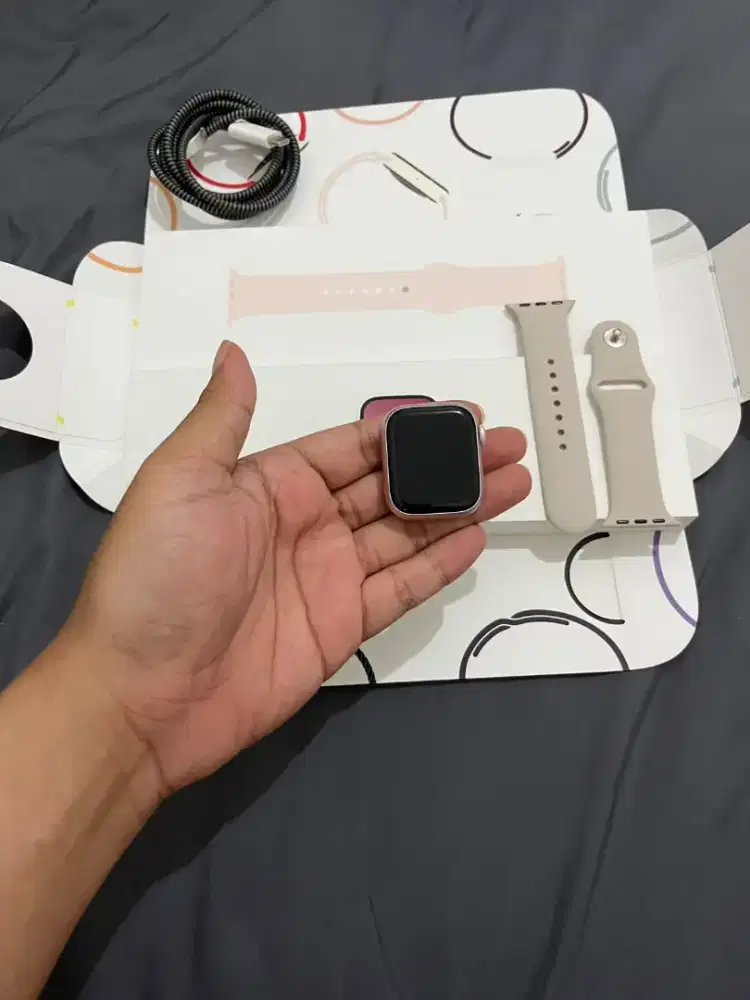 Apple watch series 9 41mm pink garansi resmi
