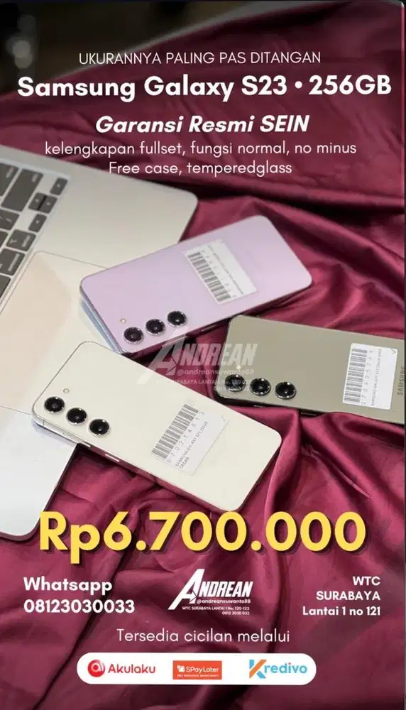 Second Samsung S23 256 gb