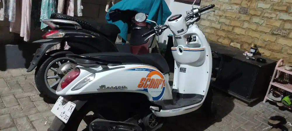 Honda Scoopy 2015 Fi Pajak 2030 Dokumen Lengkap.