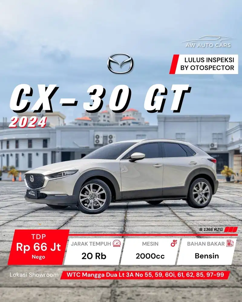 Mazda CX-30 GT 2024 mdl 2023 CX30 Grand Touring Elite Kuro BOSE