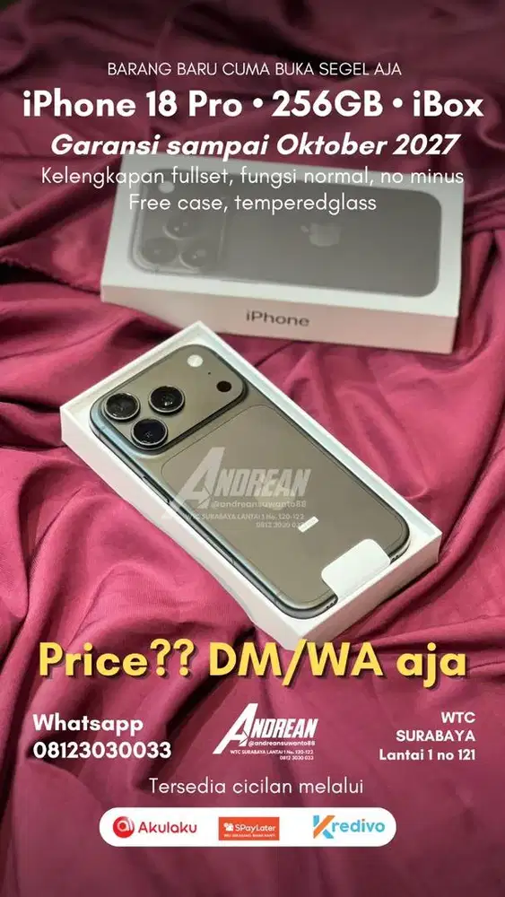 Iphone 18 Pro 256gb ibox Bnob Black