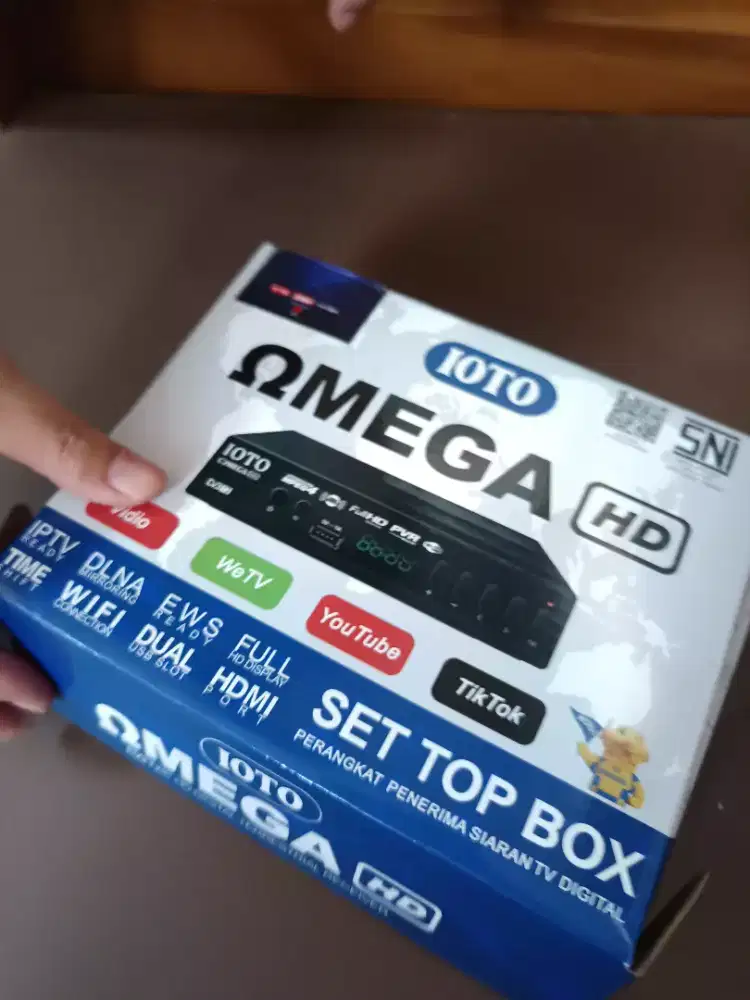 SET TOP BOX IOTO OMEGA BARU!! BISA NEGO!!
