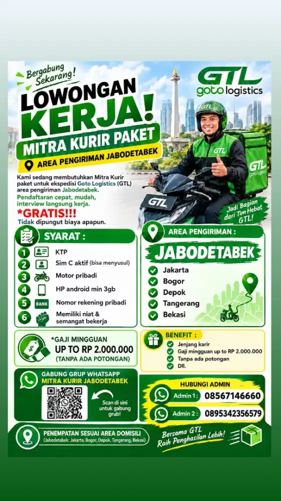 Kurir last mile Goto logistik