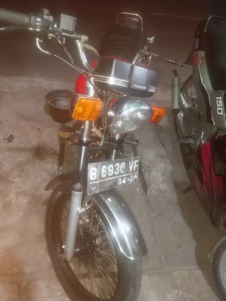 Kawasaki binter mercy 110cc 2tak tahun 1980