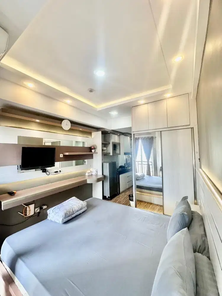 Disewakan bulanan apartemen akasa bsd murah furnished full mewah bagus