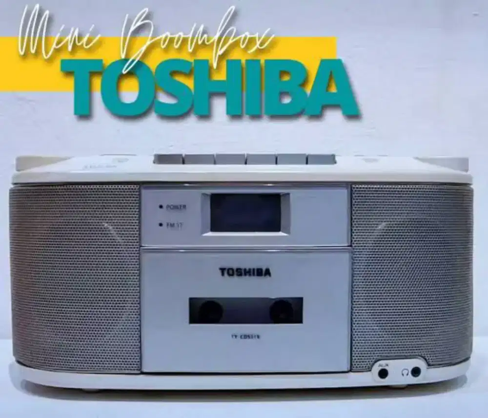 Mini boombox toshiba