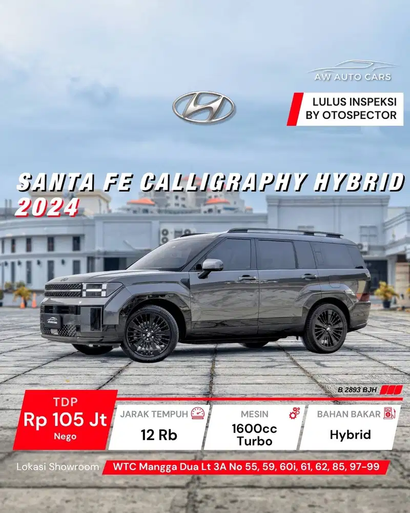 Hyundai Santa Fe Calligraphy Hybrid 2024 SantaFe 2026 mdl 2025