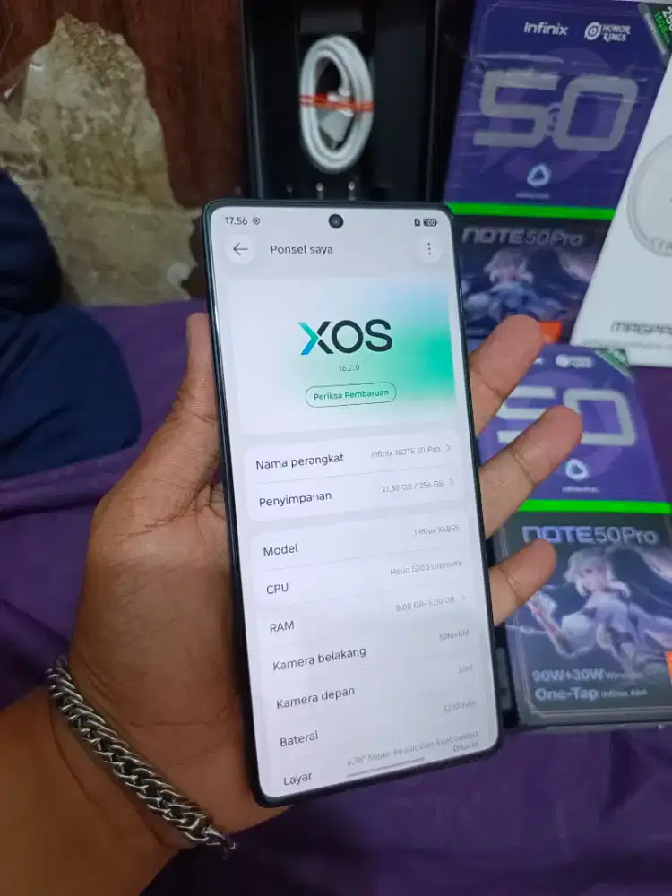Infinix NOTE 50PRO Ram 8/256GB