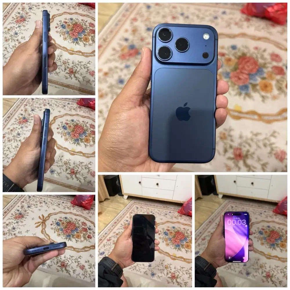 Iphone 17 pro 256gb deep blue sepeti baru