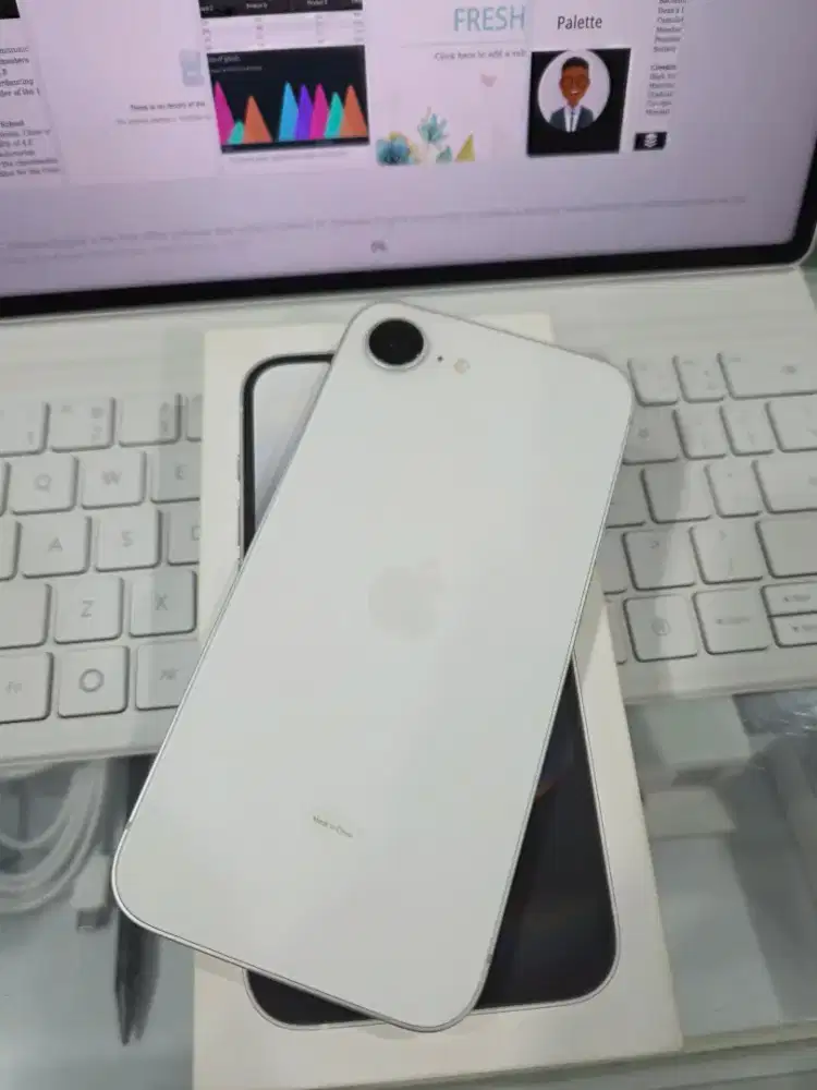 iPhone 16e iBox (128) BH 100, Garansi juni 2027