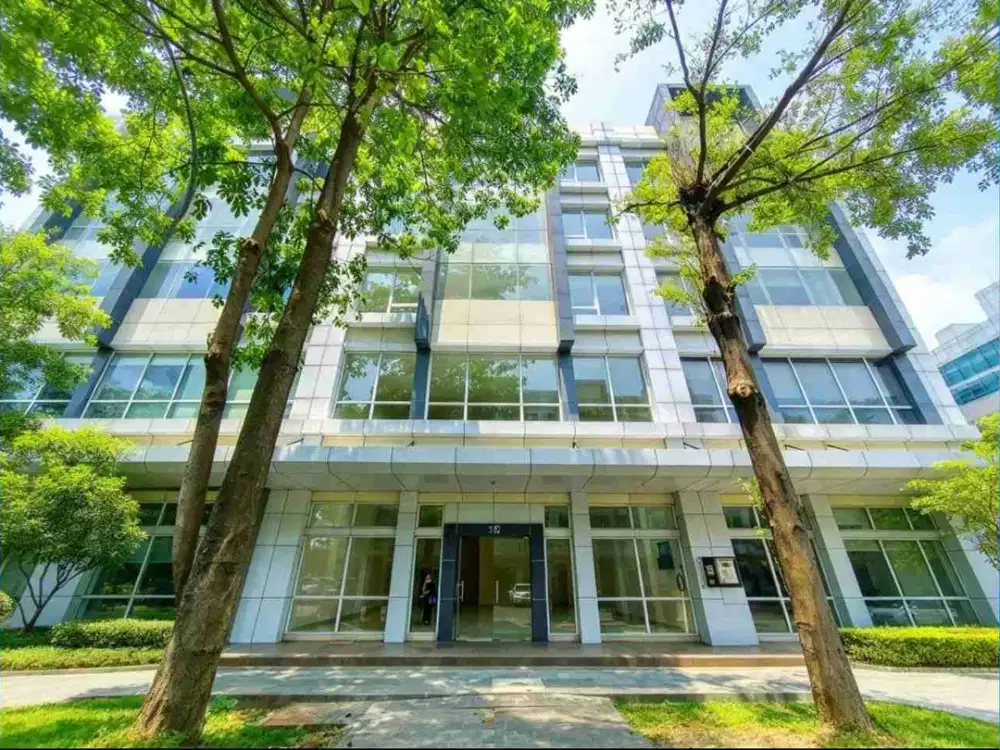 GEDUNG KANTOR DISEWAKAN KOTA HARAPAN INDAH BEKASI – 5,5 LANTAI, LIFT, LB ±982 M²