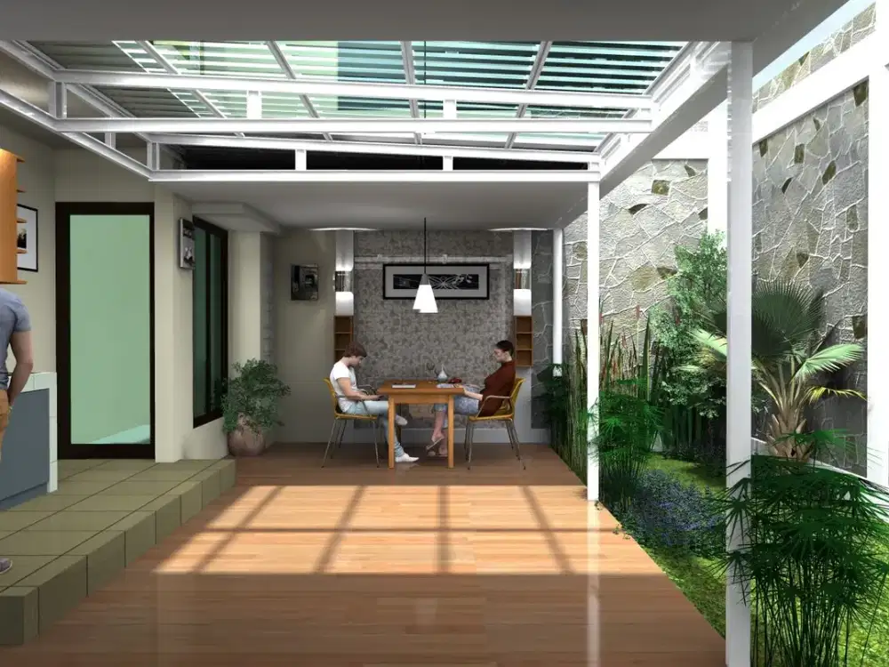 Jual Rumah Termurah Bagus Cantik Terawat Siap Huni Full Furnished Type 9 Basic di Cluster Btari Summarecon Bandung