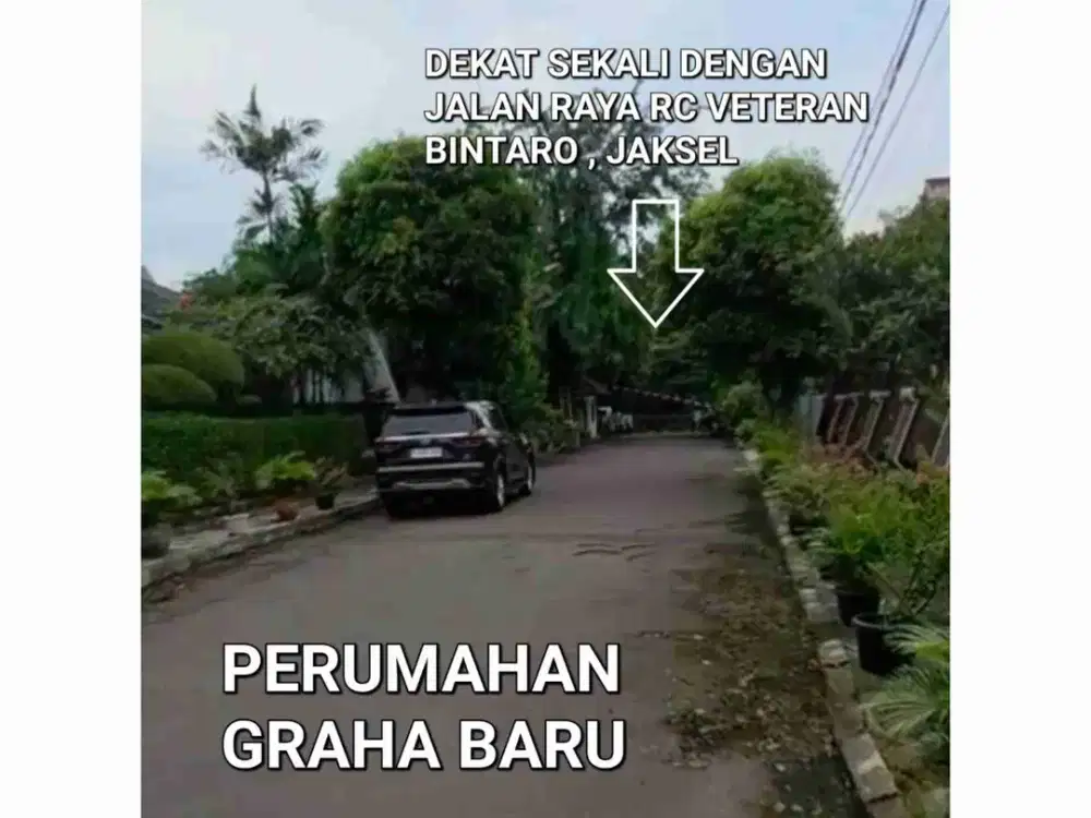 TER MURAH RUMAH GRAHA BARU BINTARO TANAH KUSIR PESANGGRAHAN JAKARTA SELATAN