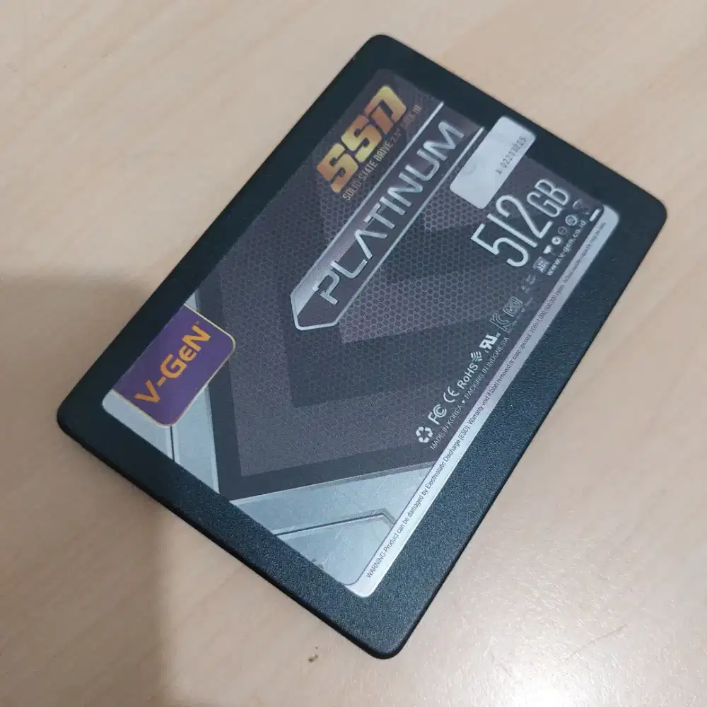 SSD SATA 512GB - VGEN PLATINUM