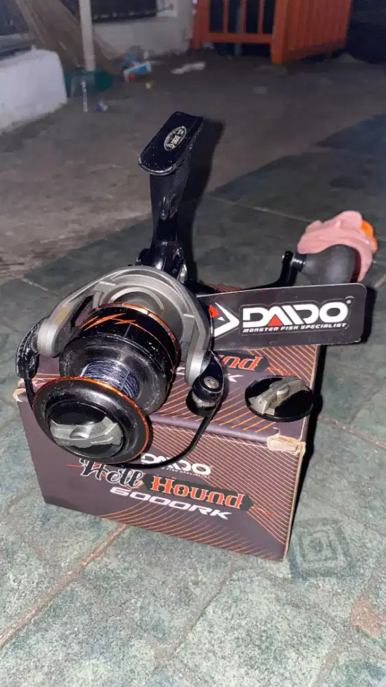 DAIDO HELL HOUND 6000 RK|REEL PANCING BEKAS