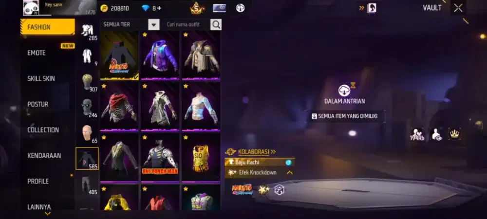 AKUN FF SG OPM MAX 1