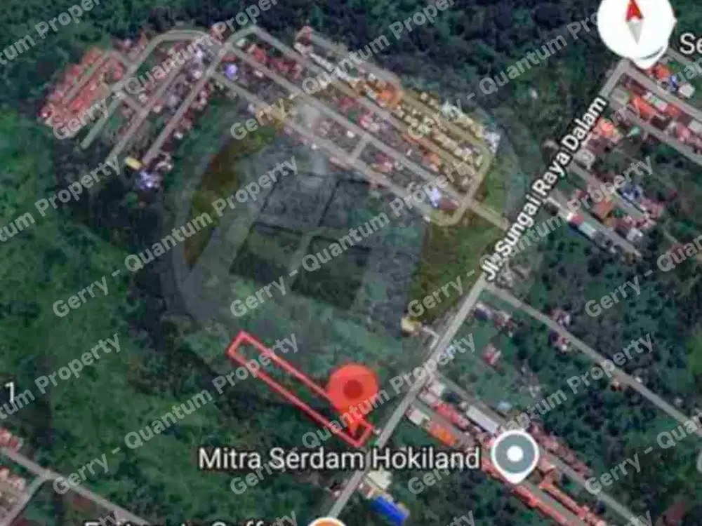 Dijual Tanah Serdam Tepi Jalan Kota Pontianak