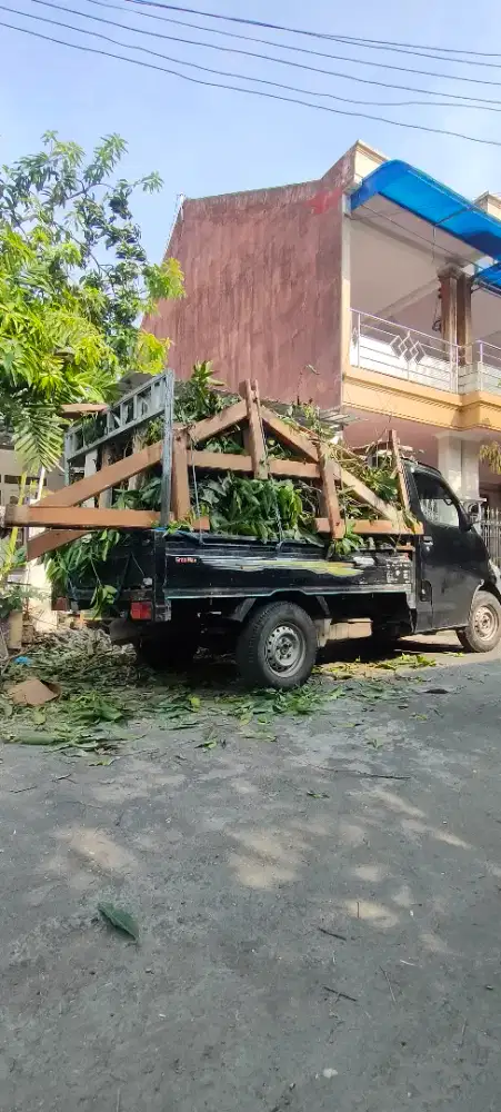 Jasa pindahan buang sampah kering