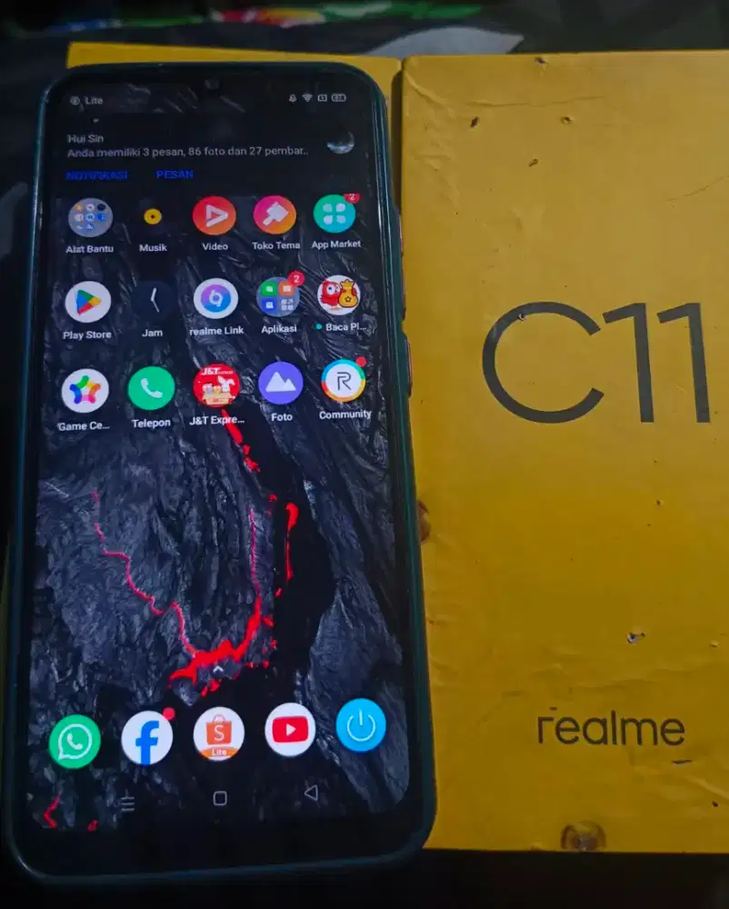 Jual hp realme c11 layar besar