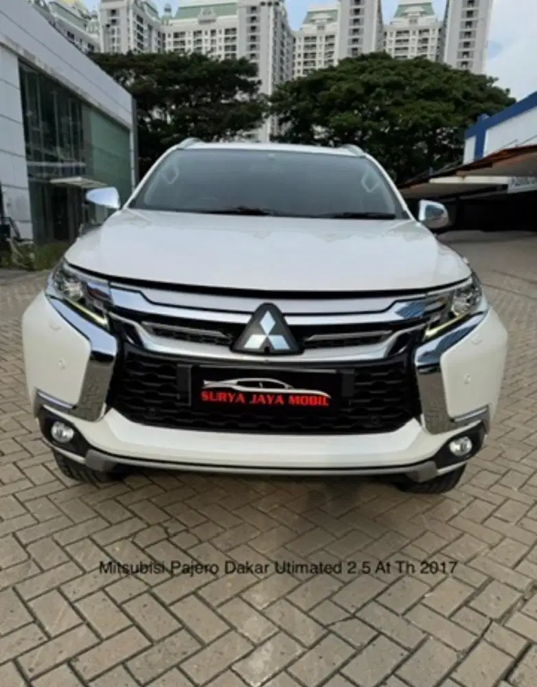 Mitsubishi Pajero Dakar Utimated 2.5 At Th 2017 putih met