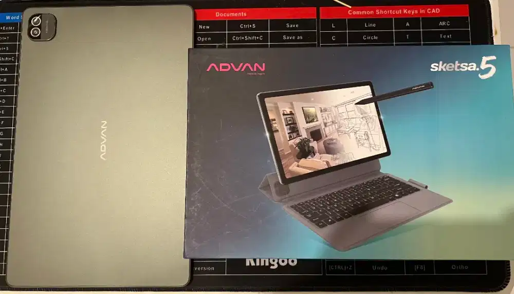 Advan sketsa 5 ram 8gb internal 128gb