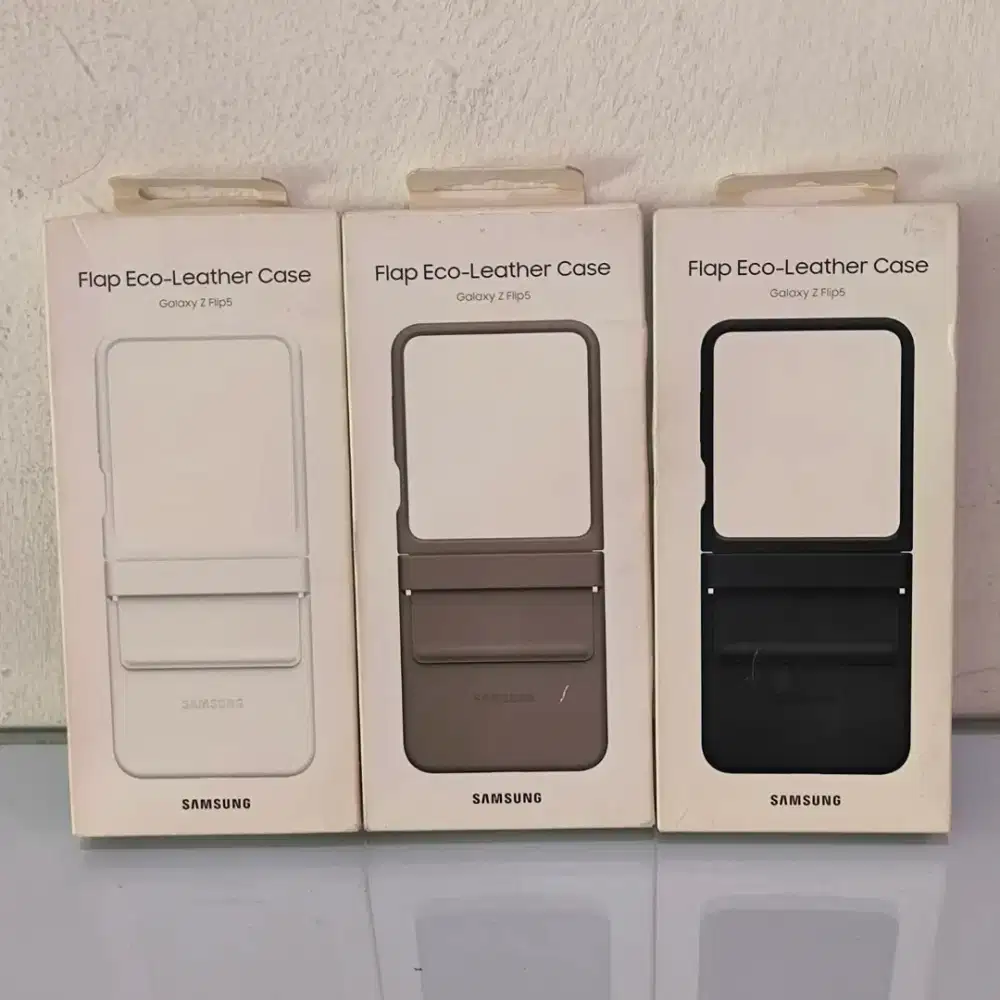 ECO- Leather Case Samsung Galaxy Z flip 5 SM-F731 Original samsung