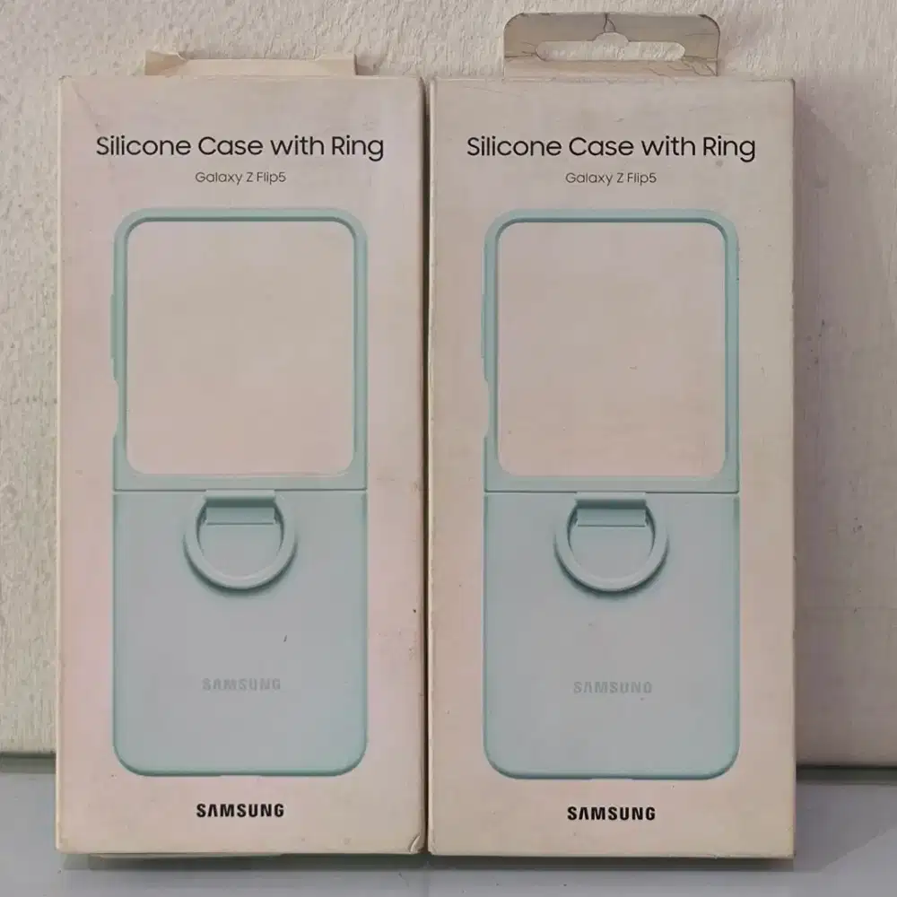 Silicone Case Cover With Ring Samsung Z flip 5 SM-F731 Original