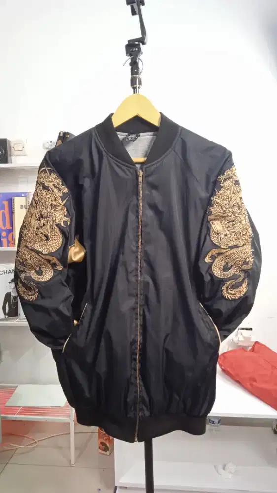 Jaket Sukajan Gundam Bordir