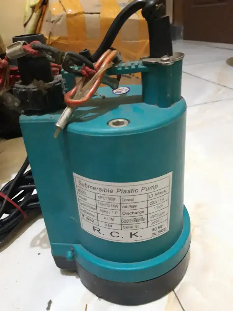 Di jual pump kpc 100m control manual