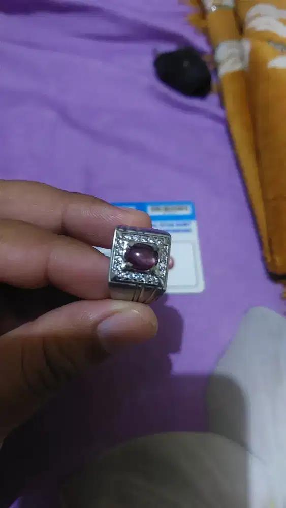 Batu akik star ruby