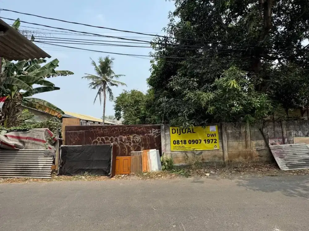 Tanah Kavling siap bangun di Cinangka, Sawangan Depok.