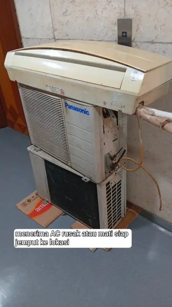 Tampung AC bekas