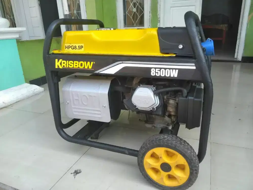 Genset Krisbow 8500 Watt Normal Bisa Nego