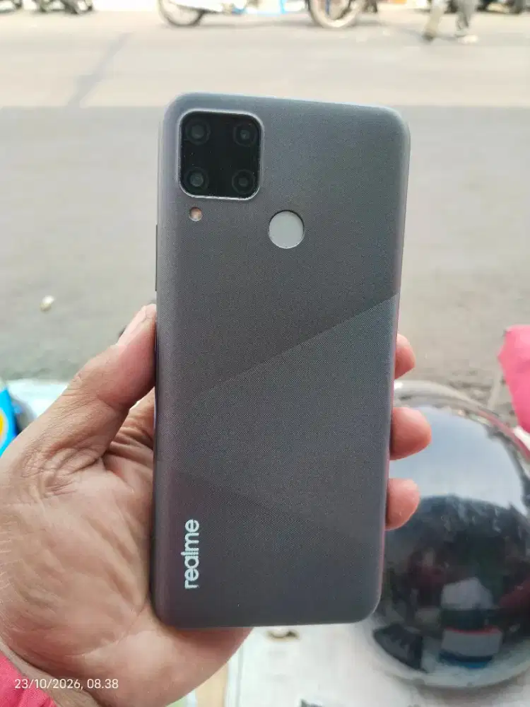 Realme C15 ram 4/64gb mulus dan normal