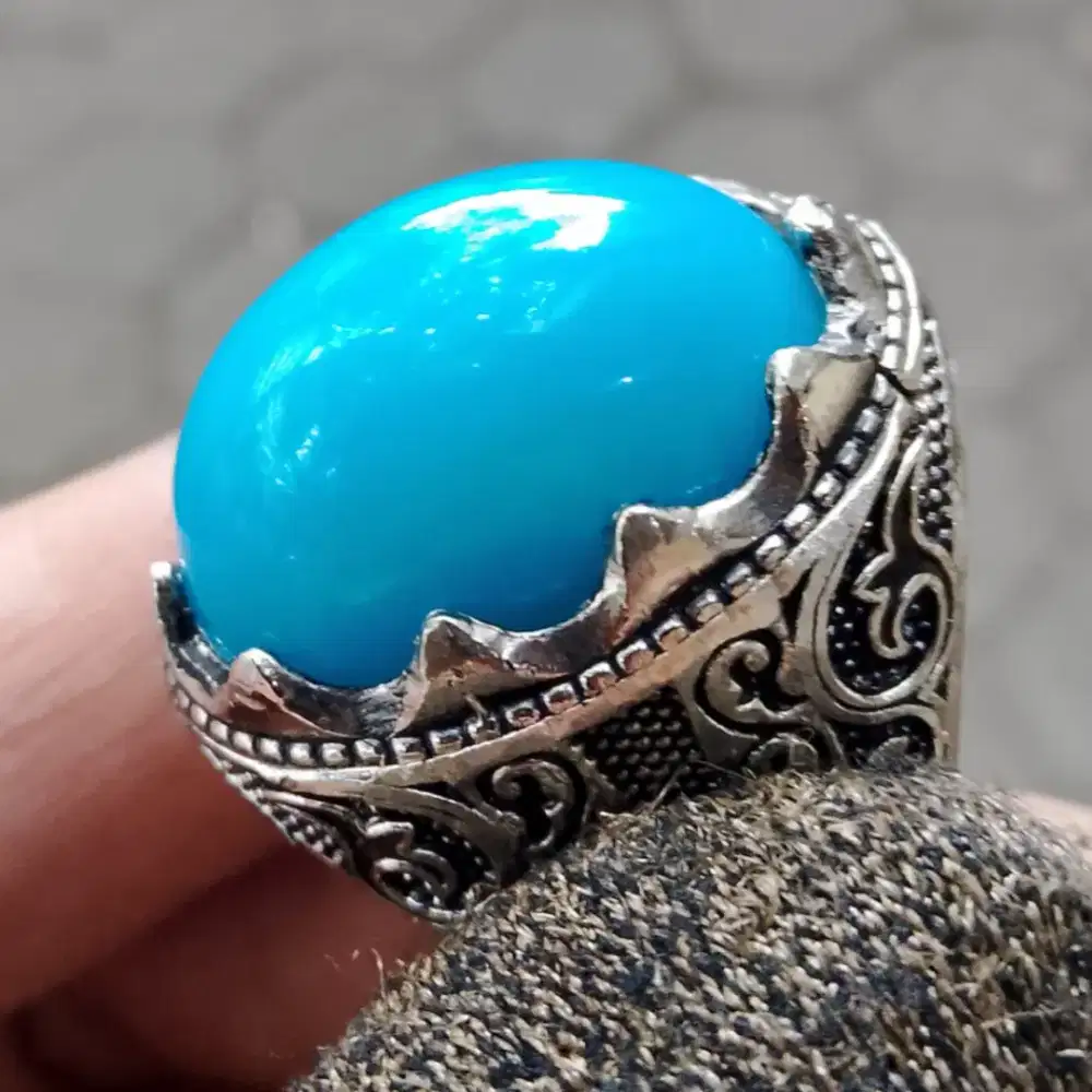 Bacan Doko bodyglass dim 21 ring size 8 tidak nego