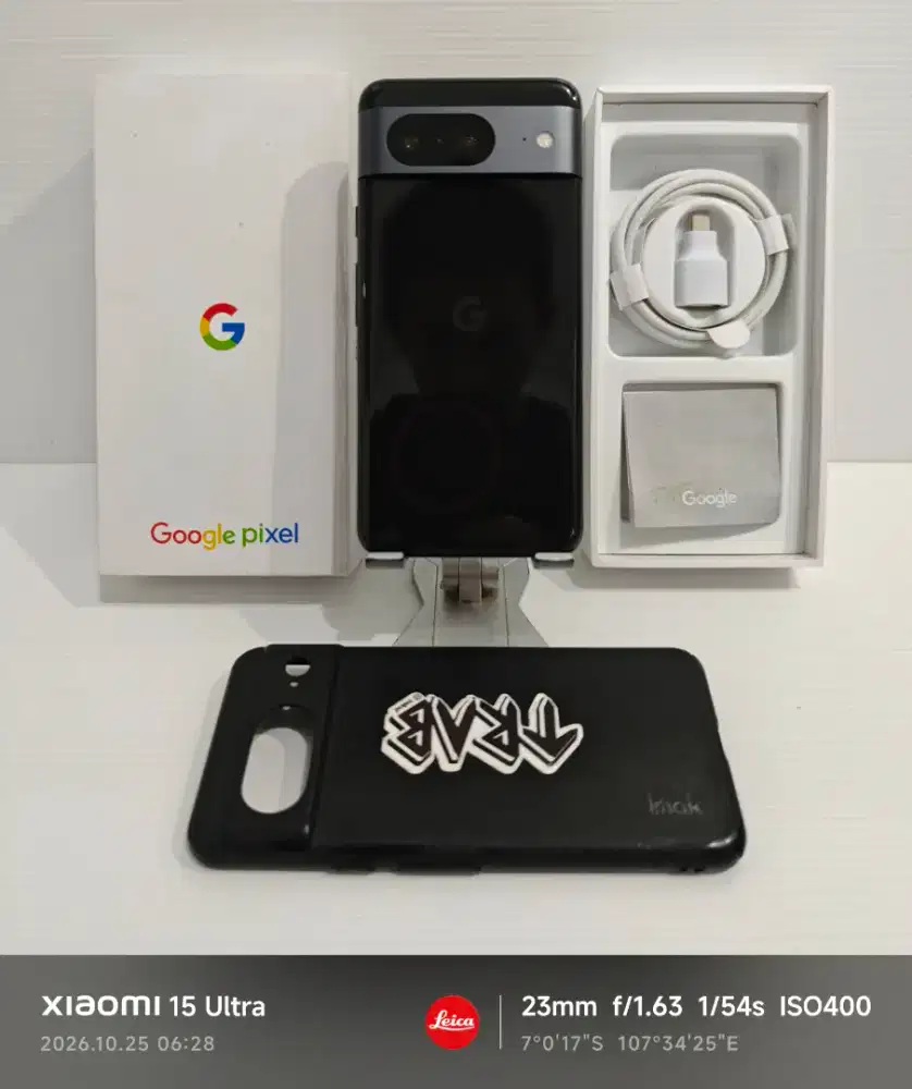 Google Pixel 8 5G 8/128 Gb Dual Bea Cukai Likenew 98% Fullset bs TT/BT