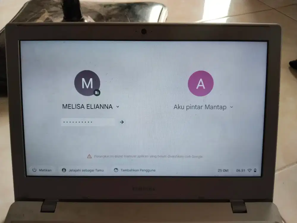 Samsung Chromebook 4 N4020 RAM 4GB eMMC 32GB Bekas - Siap Pakai Murah