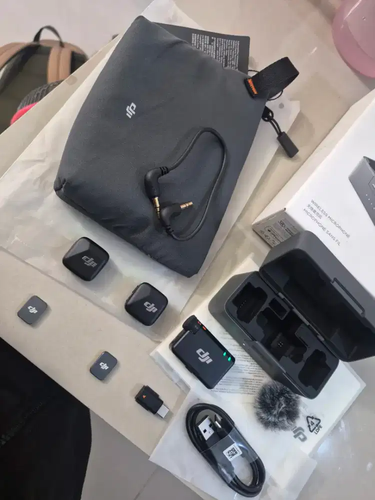 Dji mic mini 2tx 1rx like new fullset ex display