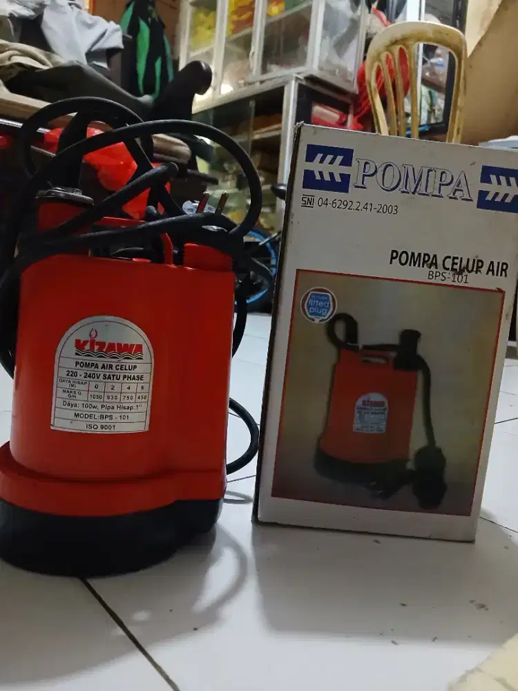 JUAL CEPAT MESIN POMPA CELUP AIR KIZAWA BPS-101