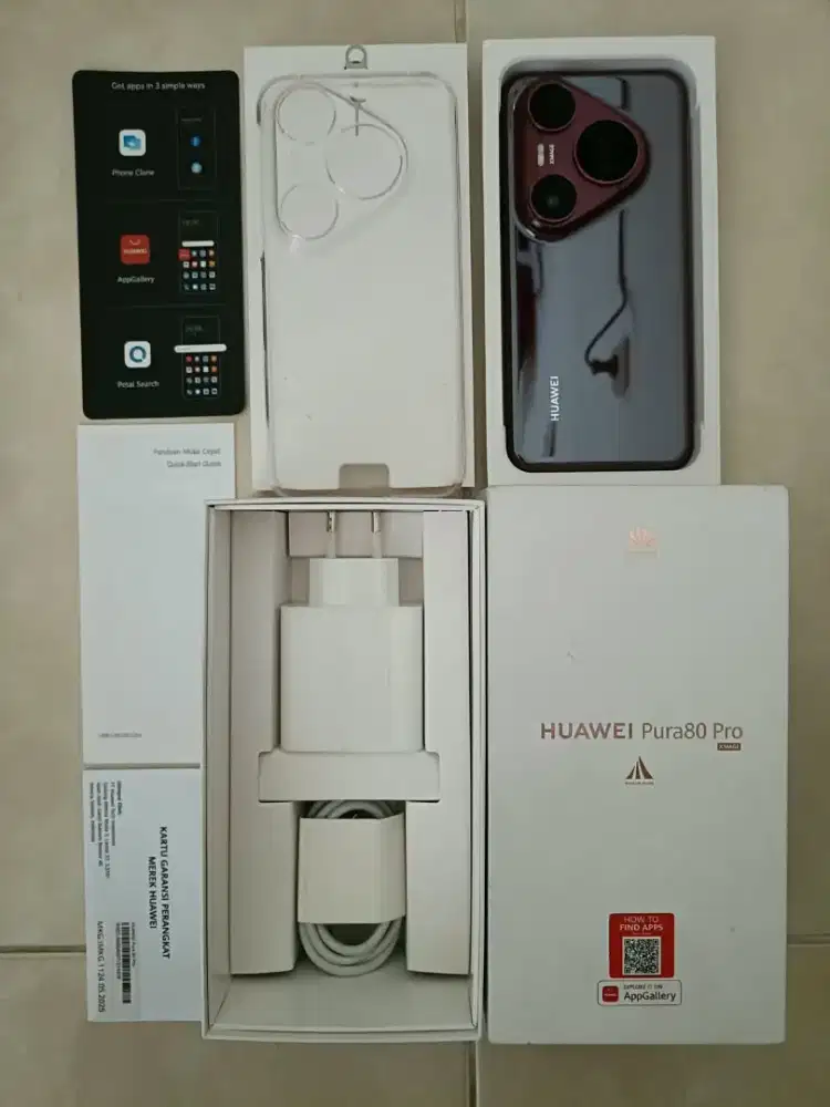 Huawei pura 80 pro seperti baru 12/512
