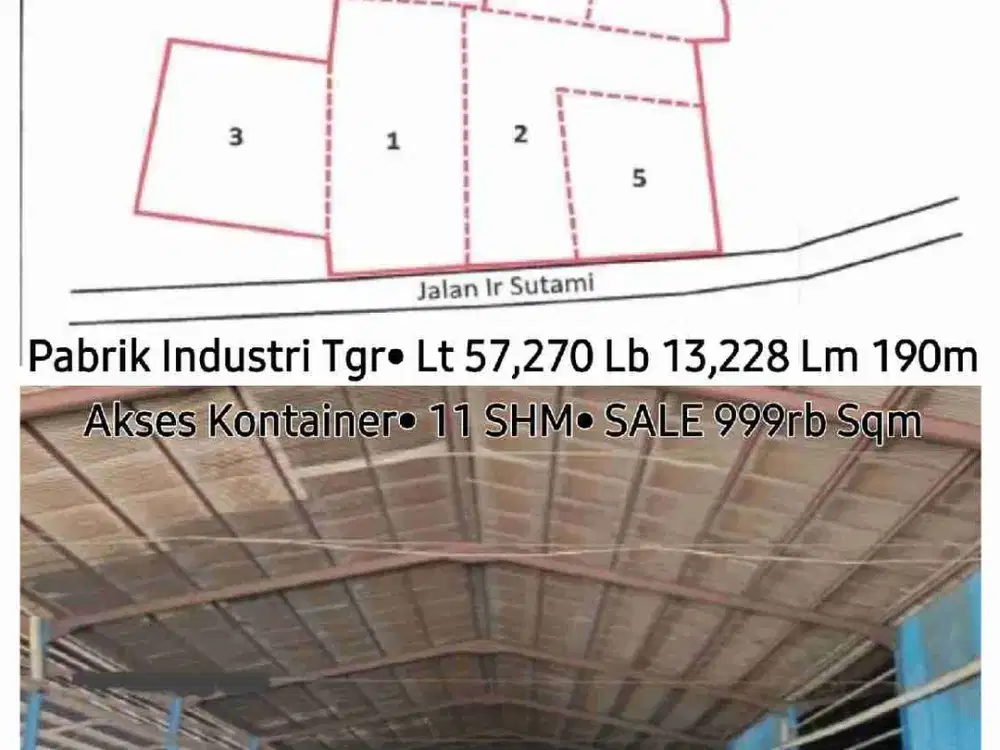 Ex Pabrik Tangerang Utara