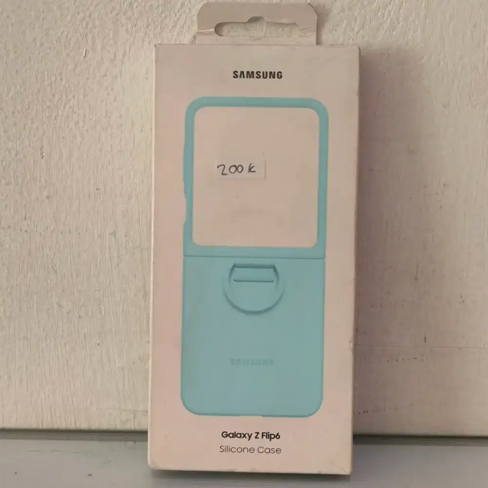 Silicone Case For Samsung Galaxy Z Flip 6 Original Samsung -Mint