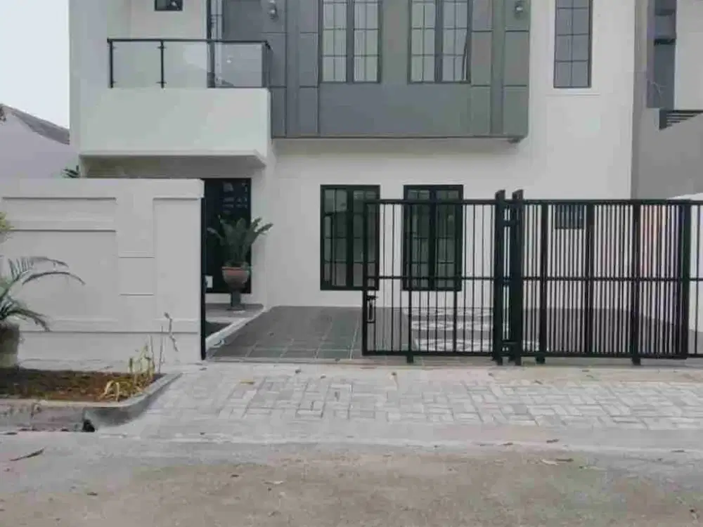 Rumah Mewah Di Anggrek Loka Bsd Siap Huni Tanah Luas Strategis