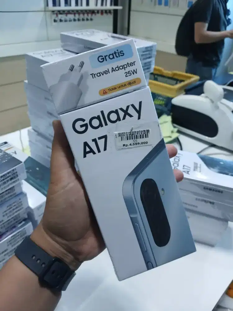Ready samsung A17 4/128 garansi resmi 1tahun atlantis dahsyat