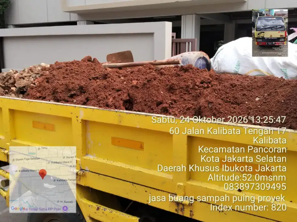 Jasa buang puing proyek