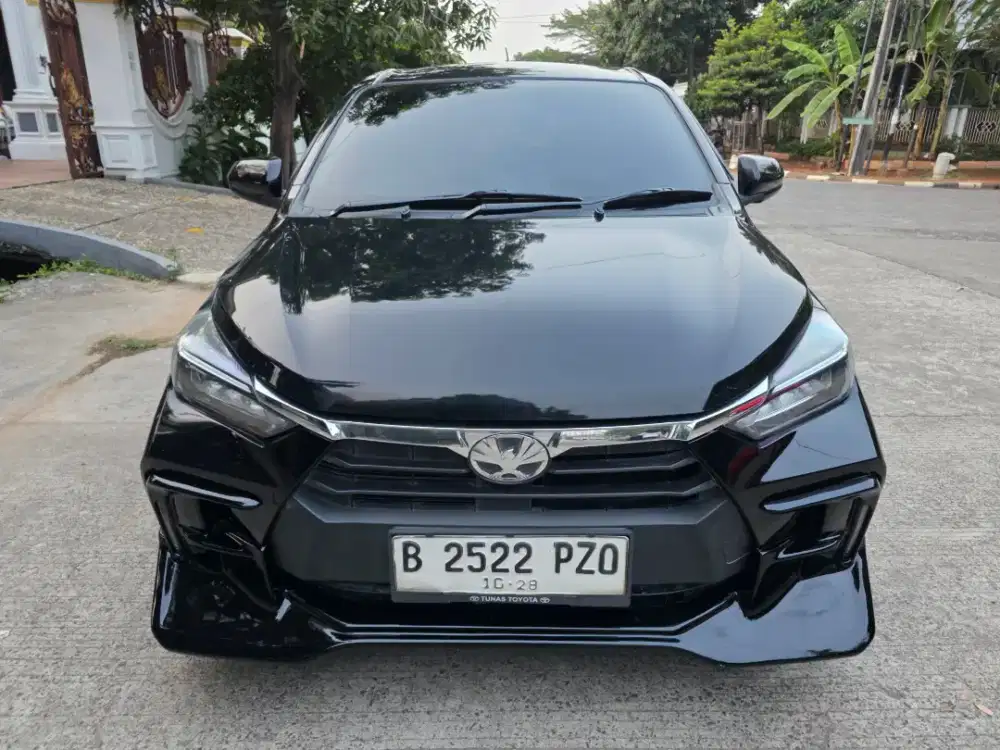 Dijual mobil Toyota Agya G AT 2023 warna black beauty
