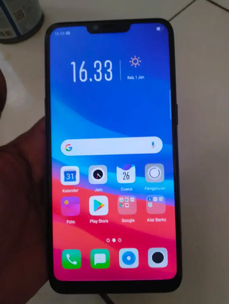 Oppo A3s  6/128 minus pemakaian aja