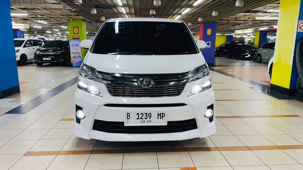Vellfire ZG PS 2014 CBU JAPAN PUTIH