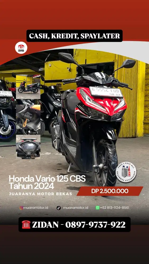 HONDA VARIO 125 CBS 2024 !!!