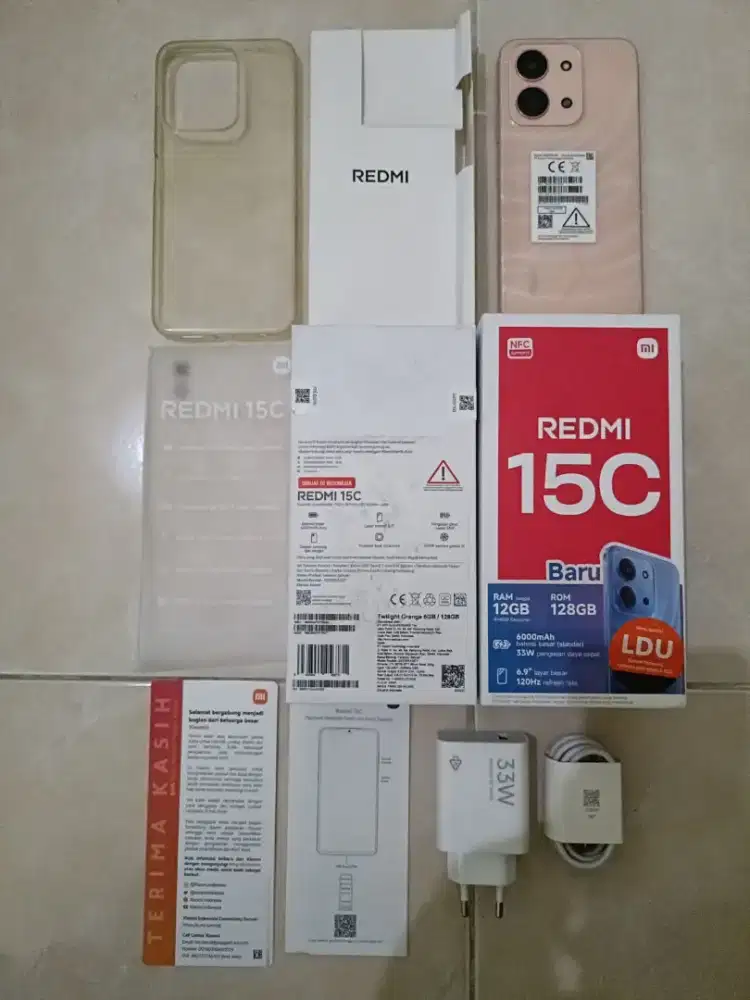 Redmi 15C seperti baru